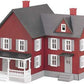 MTH 30-9016 O Red W/Gray Built Up Farm House