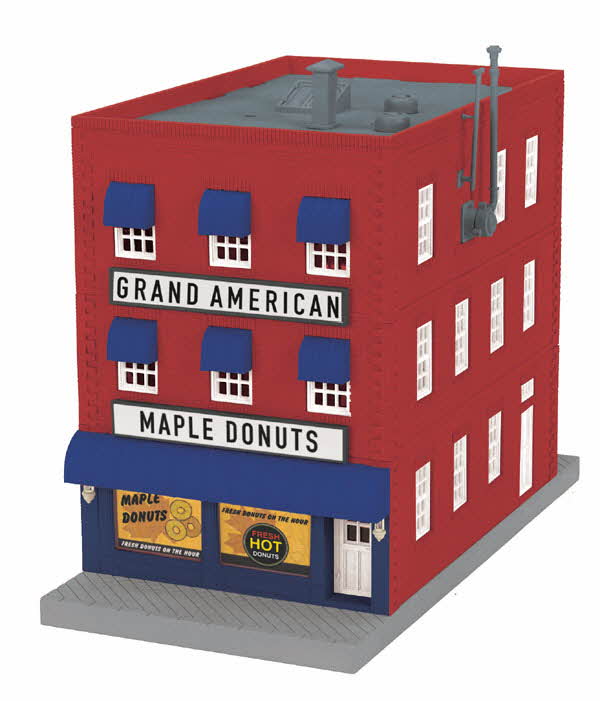 MTH 30-90226 Maple Donuts 3-Story Building