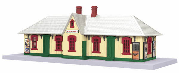 MTH 30-90245 O North Pole Country Passenger Station