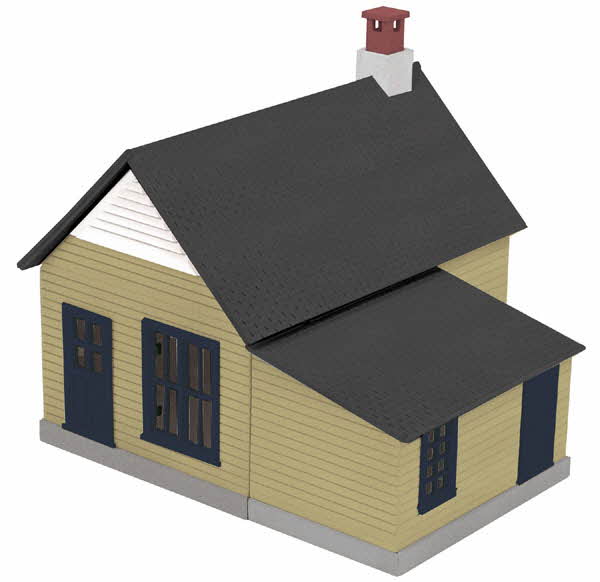 MTH 30-90251 Work House #2 - Brown & Blue