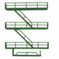 MTH 30-90258 O Green Building Fire Escape (Set of 3)