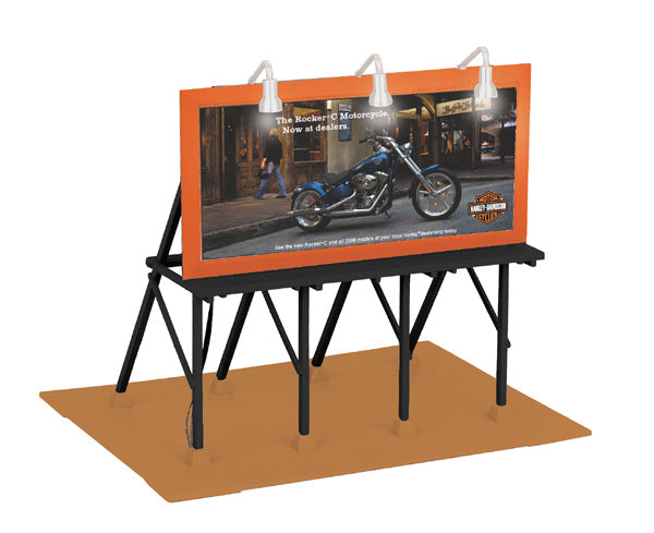MTH 30-90285 Harley-Davidson Lighted Billboard