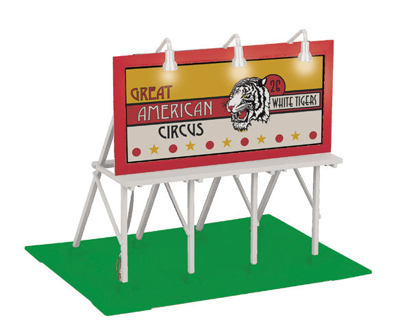 MTH 30-90287 Circus Lighted Billboard #2