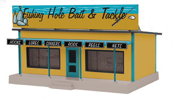 MTH 30-90295 Fishing Hole Bait & Tackle Road Side Stand