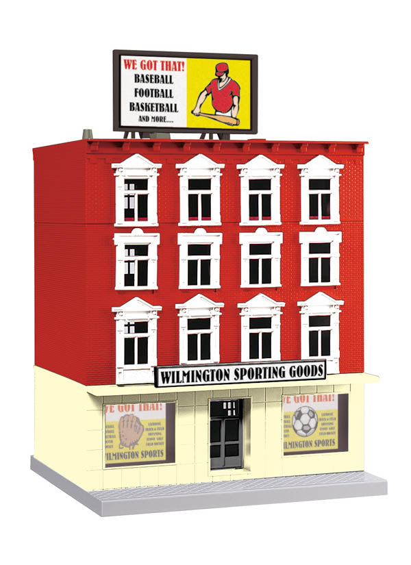 MTH 30-90379 4-STORY BUILDING WILMINGTON SPORTING GOODS