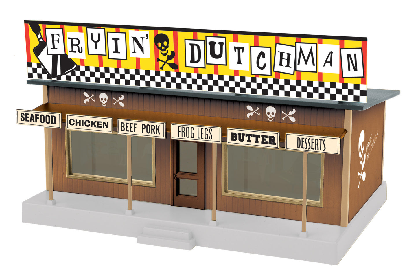 MTH 30-90630 O Assembled Fryin' Dutchman Road Side Stand