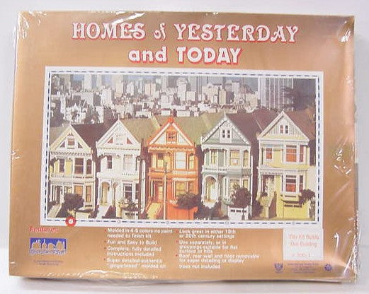 IHC 300-1 O Scale Victorian Row House Building Kit
