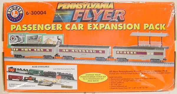 Lionel 6-30004 O Gauge Pennsylvania Flyer Pass Expansion Pack
