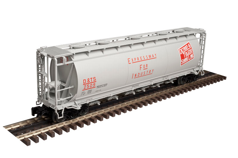 Atlas 3001212 O Detroit & Toledo Shore Line 6-Bay Cylindrical Hopper (3-Rail)