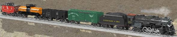 Lionel 6-30025 O Chesapeake Super Freight Steam Train Set
