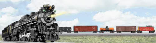 Lionel 6-30066 C&O Empire Builder O Gauge Steam Train Set