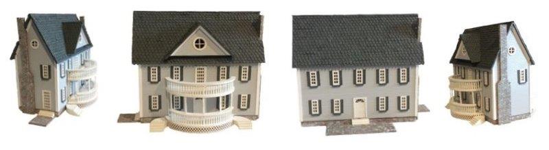 HD Scale Models H1200 O Colonial House Building Kit