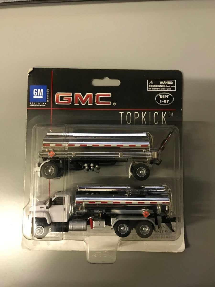 Boley 301876 GMC Top Kick HO Double Tank w/Trailer w/s