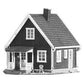 Heljan B301 HO Scale Cottage House Building Kit