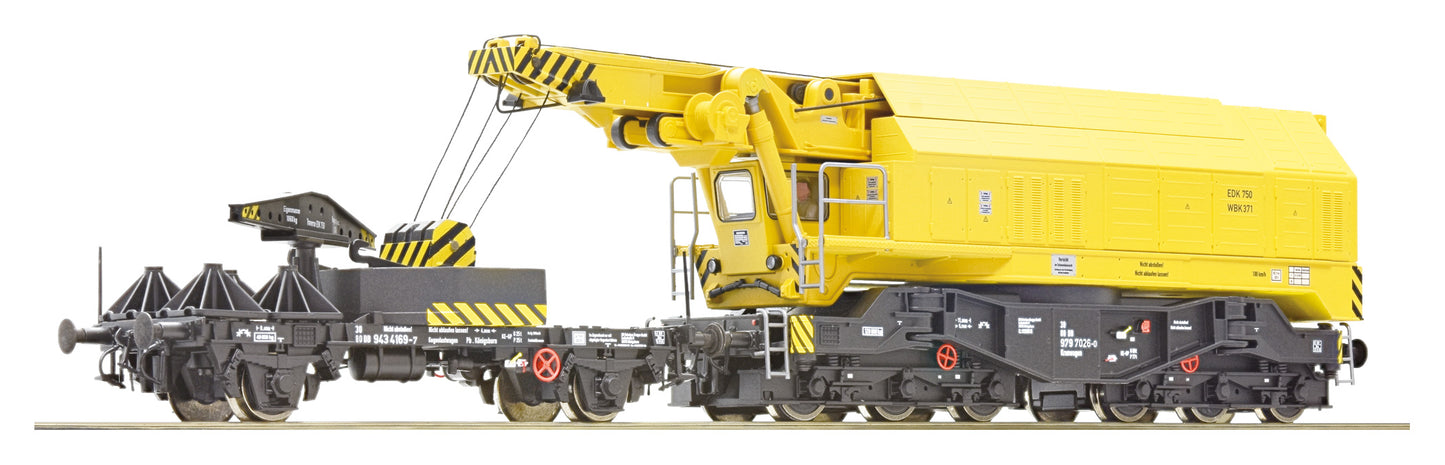 Roco 73035 HO DB EDK 750 Slewing Railway Crane