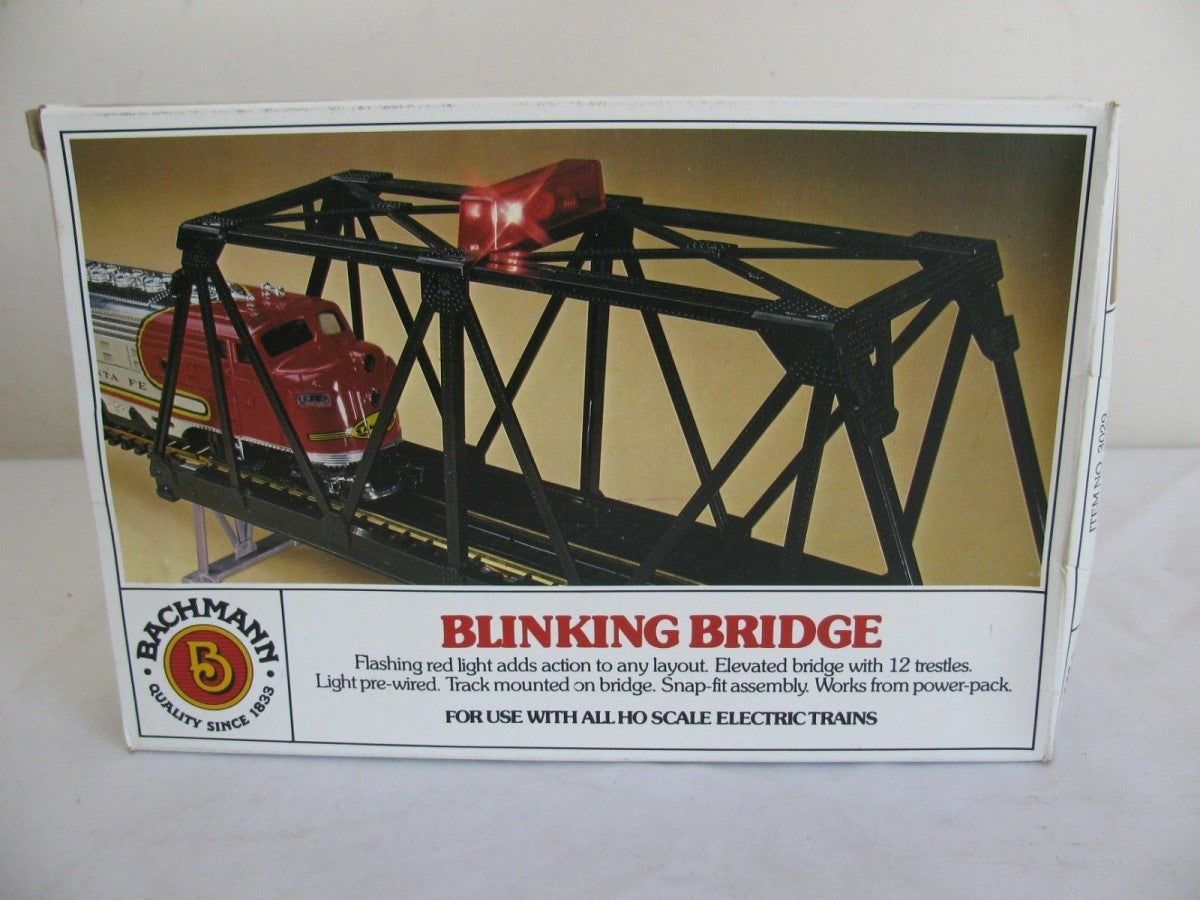 Bachmann 46-1221 HO Scale Blinking Bridge Plastic Kit