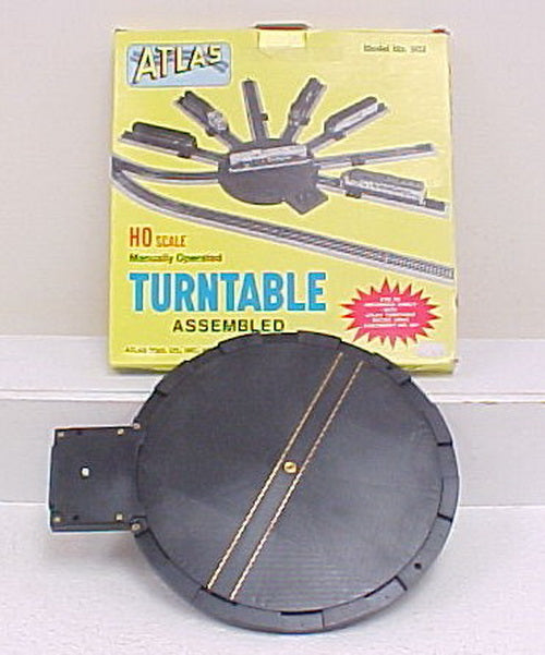 Atlas 302 HO Manual Turntable Assembled Manually Operated – Trainz