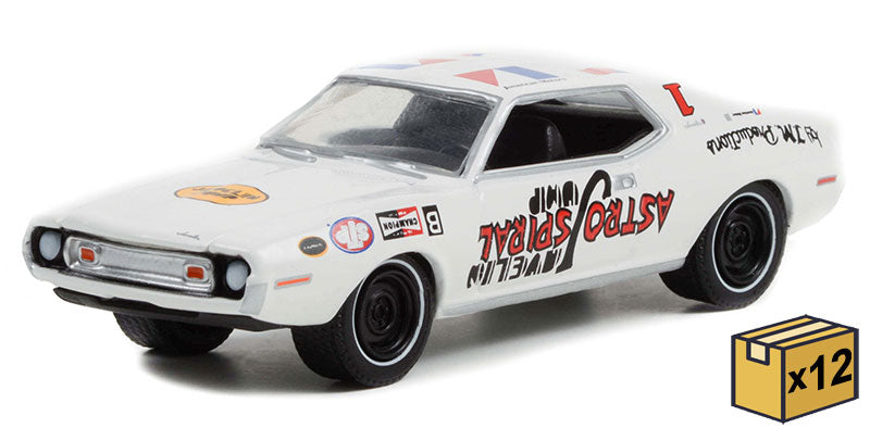 Greenlight Collectibles 30329-CASE 1:64 1972 AMC Javelin SST (Pack of 12)