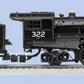 Lionel 6-11136 Western Pacific 2-8-2 Mikado Steam Locomotive & Tender #322