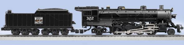 Lionel 6-11136 Western Pacific 2-8-2 Mikado Steam Locomotive & Tender #322