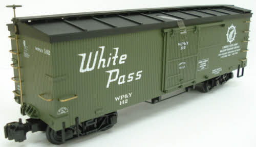 Aristo-Craft 86007 White Pass Wood Boxcar