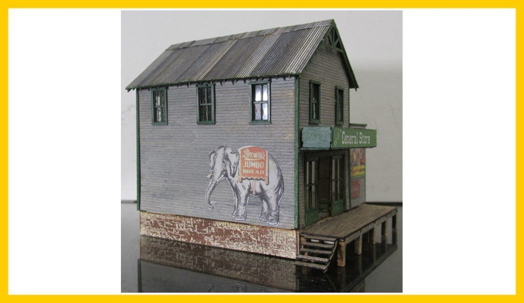RS Laser Kits 3074-B N The General Store Building Kit