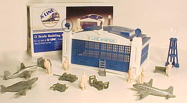 K-Line K4021 O Airport W/Planes Figures & Accessories Kit