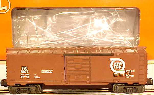 Lionel 6-26223 O Gauge Florida East Coast Boxcar #5027