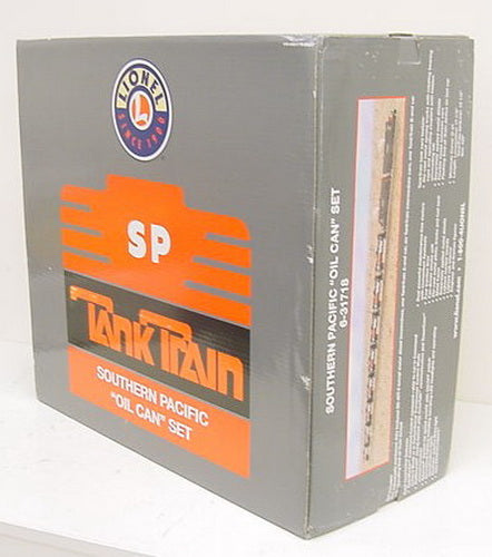 Lionel 6-31718 Southern Pacific Oil Can TankTrain O Gauge Diesel Train Set