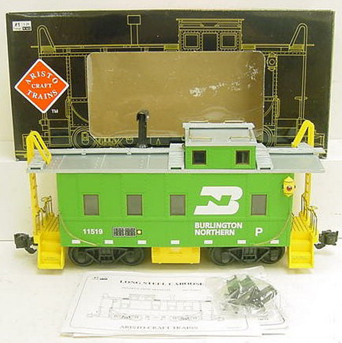 Aristo-Craft 42119 Burlington Northern Smoking Caboose