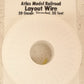 Atlas 0318 Yellow 50' Standard 20 Gauge Layout Hookup Wire