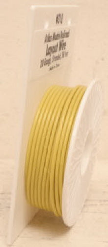 Atlas 0318 Yellow 50' Standard 20 Gauge Layout Hookup Wire