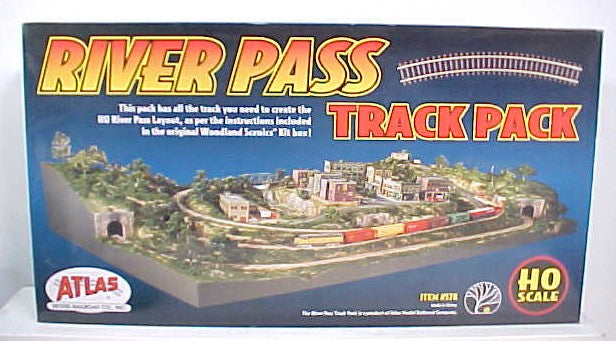Atlas 578 HO Scale River Pass Track Pack