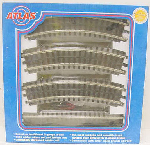 Atlas 6001 O Gauge 3-Rail Nickel Silver Track Starter Set (Pack of 16)
