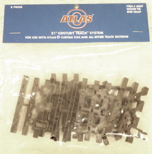 Atlas 6057 O Snap Lock Track Clips (Pack of 8)