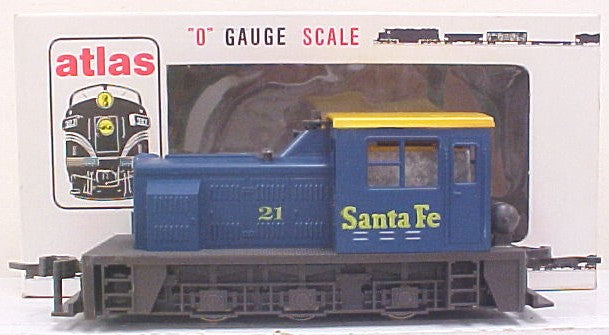 Atlas 6121 O Scale Santa Fe WDT Industrail Switcher (2 Rail)
