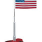 MTH 30-9074 O Gauge American Flag Pole w/Base
