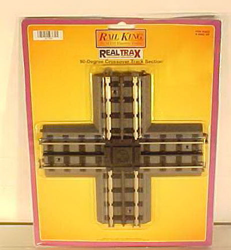 MTH 40-1006 O RealTrax 90 Degree Crossing Track Section Ritetrax
