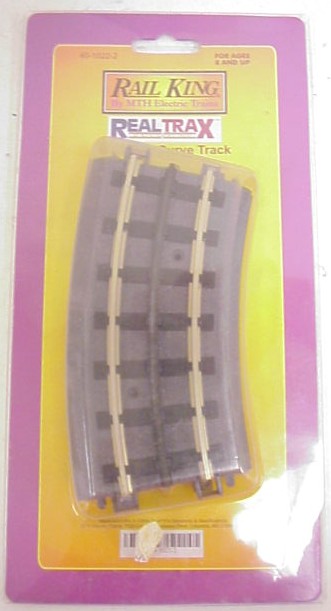 MTH 40-1022-2 RealTrax O31 Half Curve Track (Pack of 2)