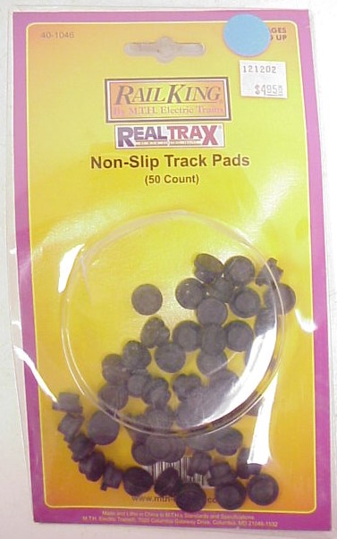 MTH 40-1046 RealTrax Non-Slip Track Pads (Pack of 50)