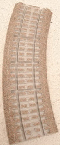Atlas 66045 O 3-Rail O-45 Curved Track Roadbed