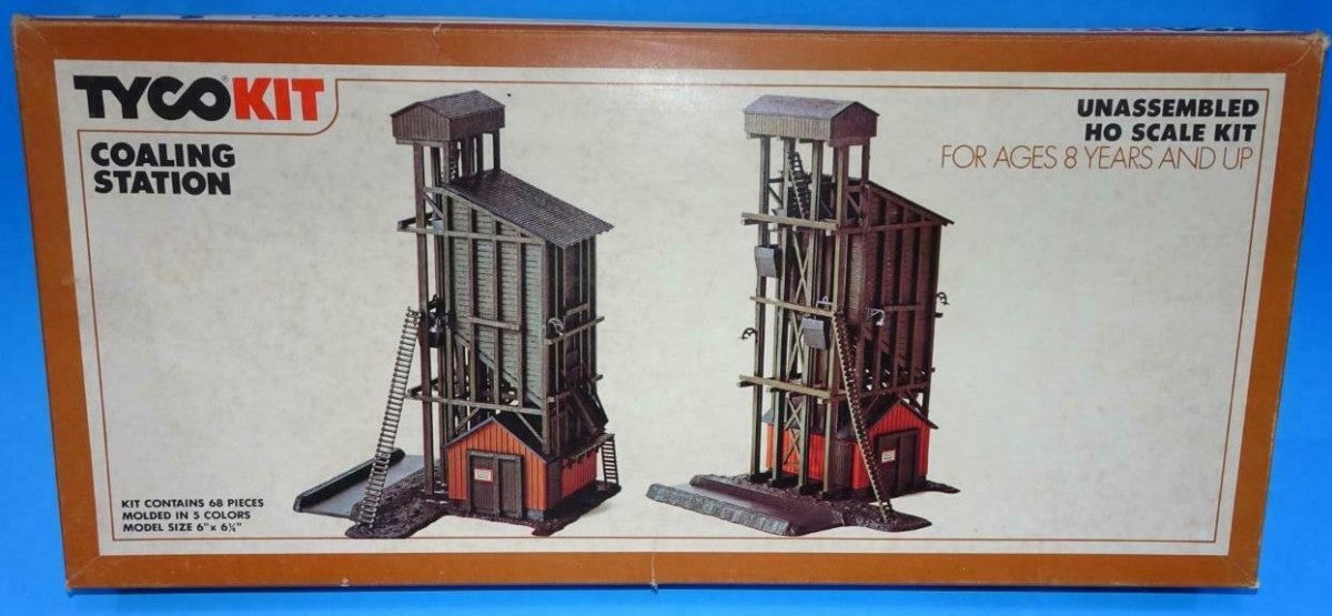 Tyco 7786 HO Coaling Station Building Kit