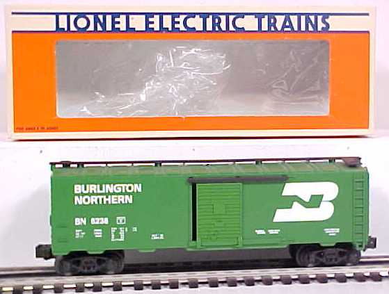 Lionel 6-6236 O Gauge Burlington Northern Standard Box Car