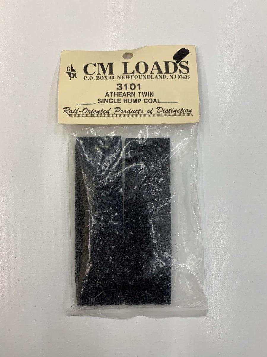 CM Loads 3101 HO Scale Athearn Twin Single Hump Coal Load (Pack of 2)