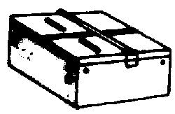 Alexander Scale 3105 HO Double Battery Box (Pack of 2)