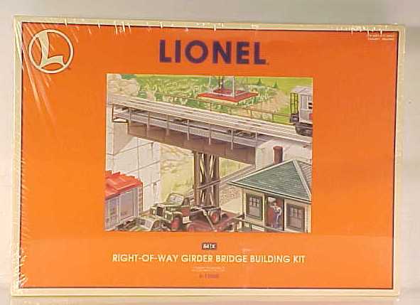Lionel 6-12968 O Right-Of-Way Girder Bridge Building Kit