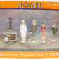 Lionel 6-14218 O Downtown People Figures (Set of 6)