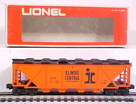 Lionel 6-9264 O Gauge Illinois Central Quad Hopper #9264