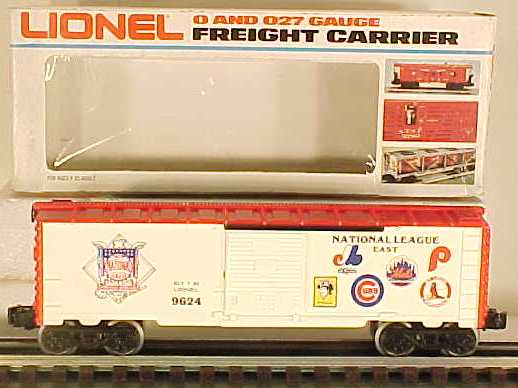 Lionel 6-9624 O Gauge National League East Boxcar
