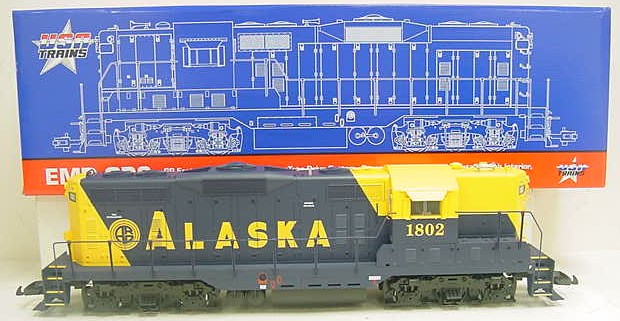 USA Trains 22120 G Alaska Railroad GP-9 Powered Diesel Locomotive #1803